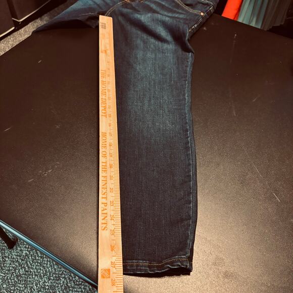 Lauren Conrad LC Women's Plus Size 14 Skinny Jeans Dark Wash - Picture 6 of 8